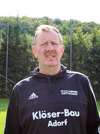 Trainer Helmut Scharf